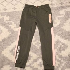 Green/Pink Sweats/Joggers Zara Girls size 13-14